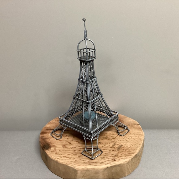 Eiffel Tower - Paris France Votive Tea Light Candle Holder - Metal Crafted Decor - Picture 5 of 10